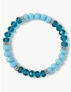 Marks & Spencer Simple Stretch Bracelet Turquoise