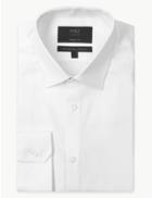 Marks & Spencer Cotton Rich Oxford Shirt With Stretch White