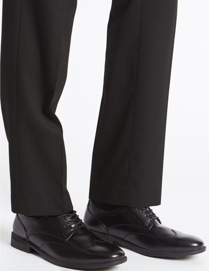Marks & Spencer Wingtip Lace-up Shoes Black