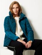 Marks & Spencer Padded Jacket With Stormwear&trade; Dark Marine