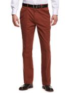 Marks & Spencer Tapered Chinos With Stretch & Adjustable Waist Rust
