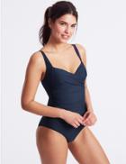 Marks & Spencer Secret Slimming&trade; Swimsuit Navy