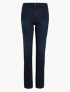 Marks & Spencer Sienna Straight Leg Jeans Blue/black