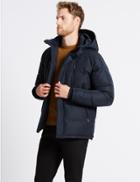 Marks & Spencer Hooded Jacket With Stormwear&trade; Navy
