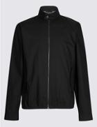 Marks & Spencer Pure Cotton Jacket With Stormwear&trade; Black