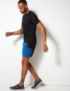 Marks & Spencer Textured Active Shorts Bright Blue