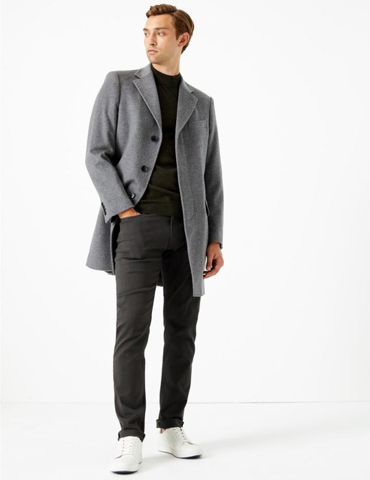 Marks & Spencer Cashmere Longline Coat