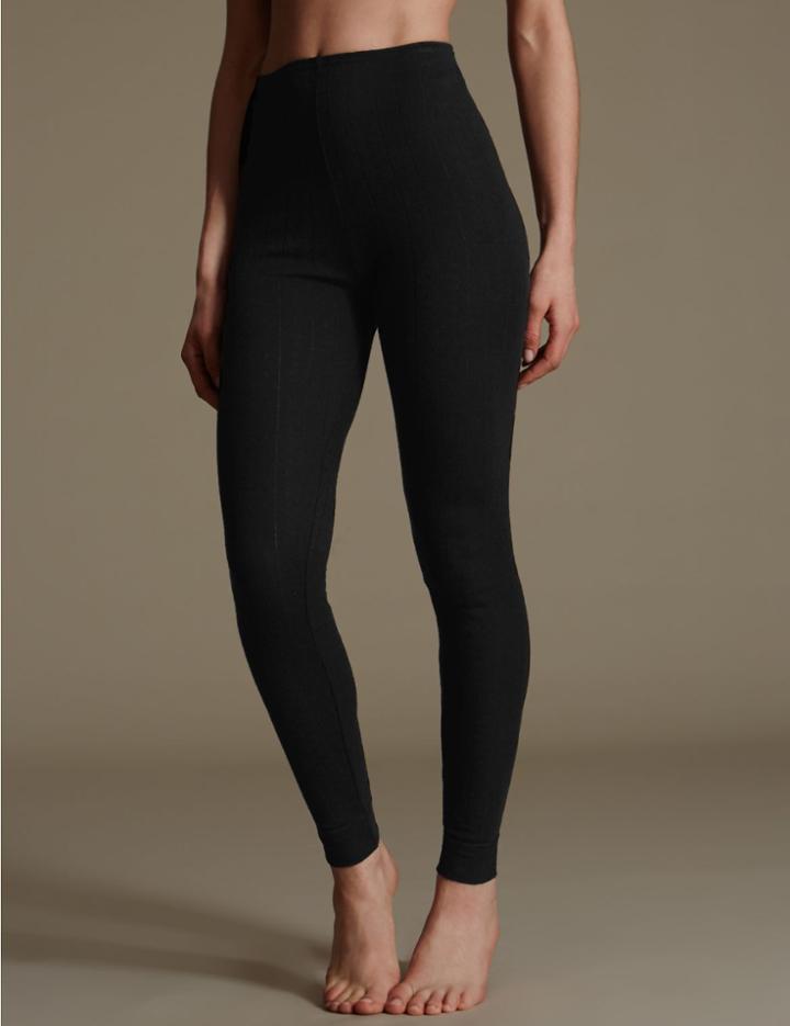 Marks & Spencer Thermal Ankle Length Leggings Black