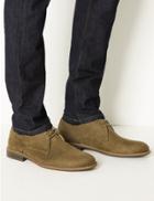 Marks & Spencer Lace-up Derby Shoes Khaki