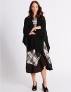 Marks & Spencer Knitted Wrap Black