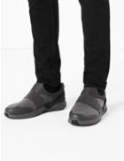 Marks & Spencer Slip-on Elastic Trainers Grey