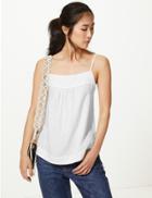Marks & Spencer Pure Linen Camisole Top White