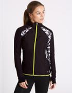 Marks & Spencer Padded High Neck Jacket Black Mix