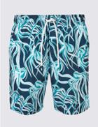 Marks & Spencer Octopus Quick Dry Swim Shorts Navy Mix