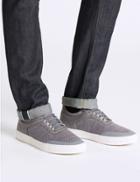 Marks & Spencer Lace-up Casual Trainers Grey