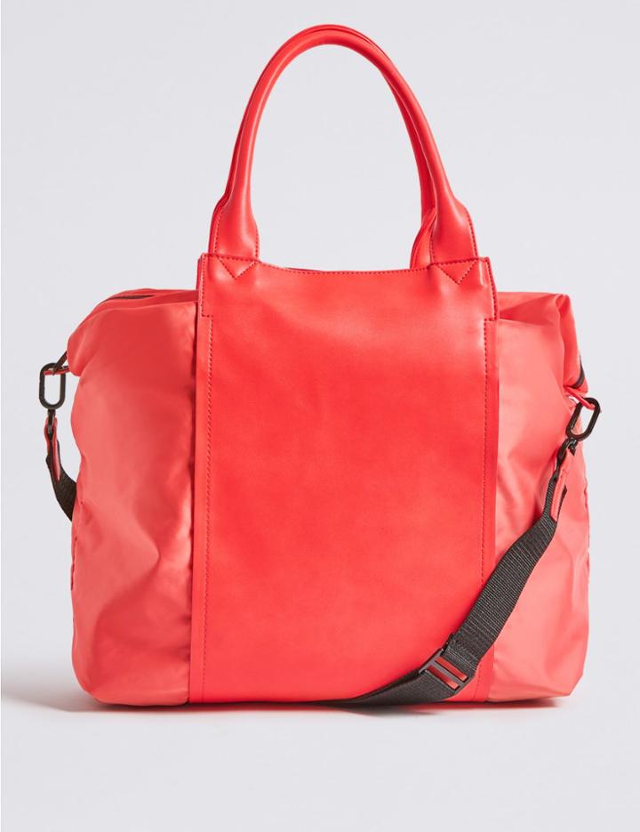 Marks & Spencer Shopper Bag With Stormwear&trade; Coral