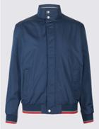 Marks & Spencer Regatta Bomber Jacket With Stormwear&trade; Navy