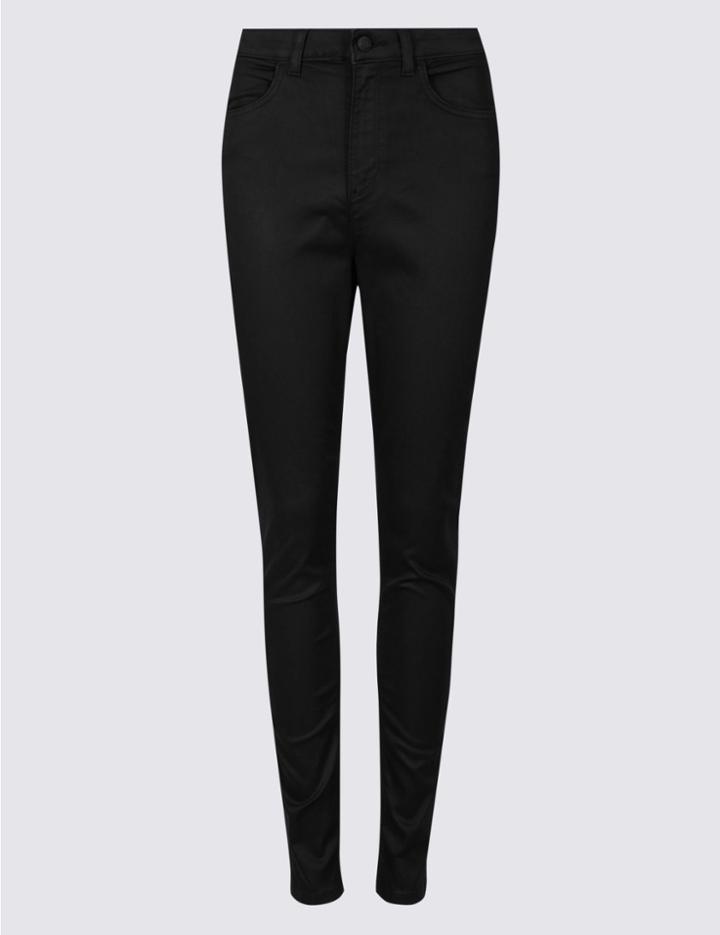 Marks & Spencer High Waist Super Skinny Leg Jeans Black