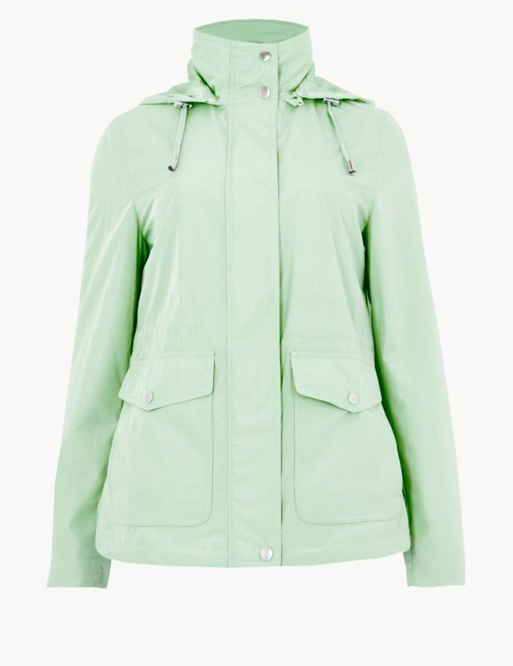 Marks & Spencer Hooded Parka Mint