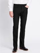 Marks & Spencer Slim Fit 5 Pocket Trousers Black