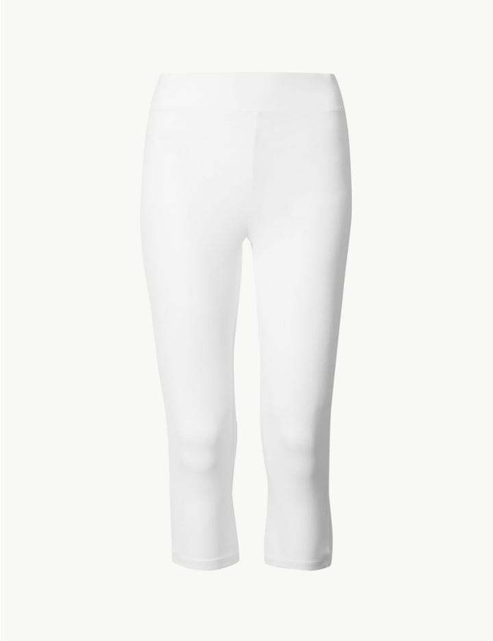 Marks & Spencer Cropped Leggings Soft White