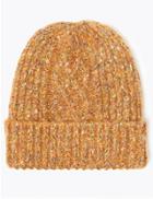 Marks & Spencer Chunky Knit Beanie Ginger