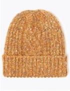 Marks & Spencer Chunky Knit Beanie Ginger