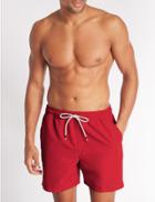 Marks & Spencer Quick Dry Swim Shorts Red