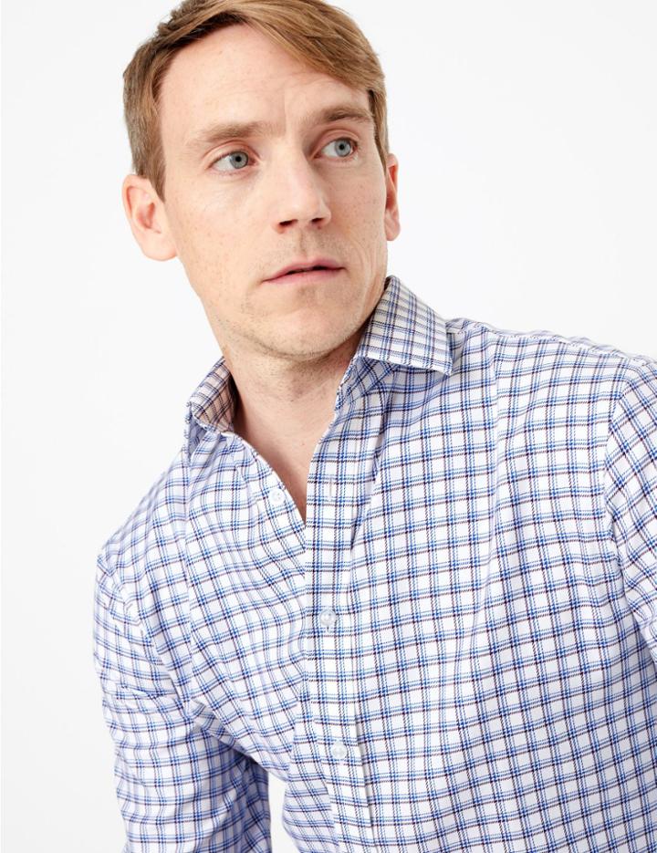Marks & Spencer Regular Checked Shirt