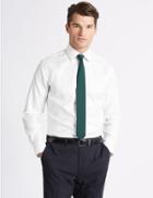 Marks & Spencer Tailored Fit Classic Collar Single Cuff Shirt White