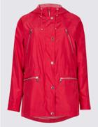 Marks & Spencer Parka With Stormwear&trade; Cherry Red