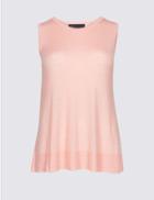 Marks & Spencer Swing Tank Round Neck Jumper Bubblegum