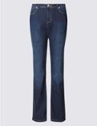 Marks & Spencer Slim Boot Cut Jeans Indigo