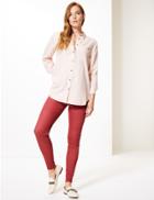 Marks & Spencer Cotton Rich Jeggings Berry Red