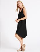 Marks & Spencer Racer Back Vest Dress Black