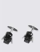 Marks & Spencer Star Wars&trade; Darth Vader Cufflinks Black