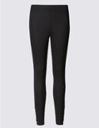 Marks & Spencer Lace Detail Skinny Trousers Black