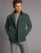 Marks & Spencer Jacket With Stormwear&trade; Forest Green