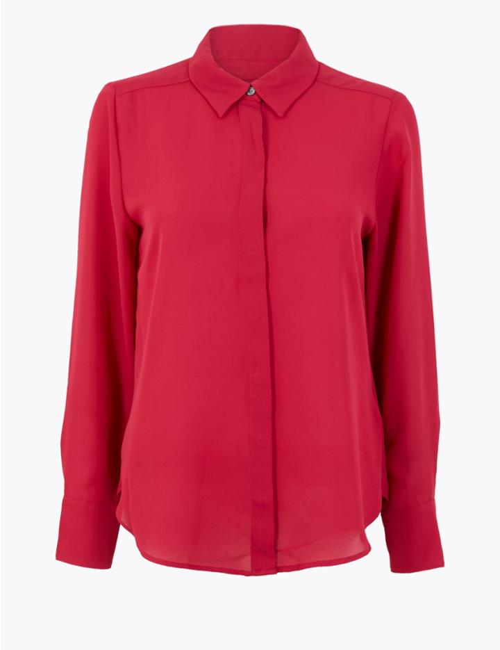 Marks & Spencer Button Detailed Shirt Rowan