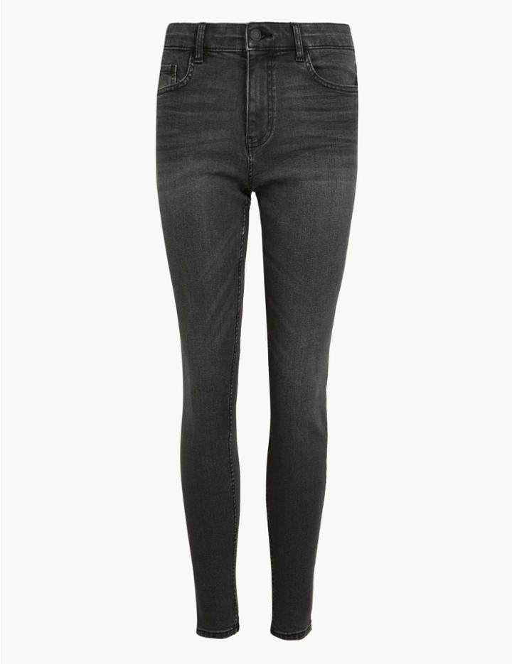 Marks & Spencer Ivy Skinny Leg Jeans Dark Grey