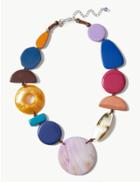Marks & Spencer Mixed Shapes Necklace Multi