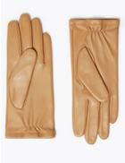 Marks & Spencer Leather Gloves Camel