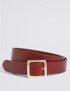 Marks & Spencer Leather Core Jeans Hip Belt Chocolate