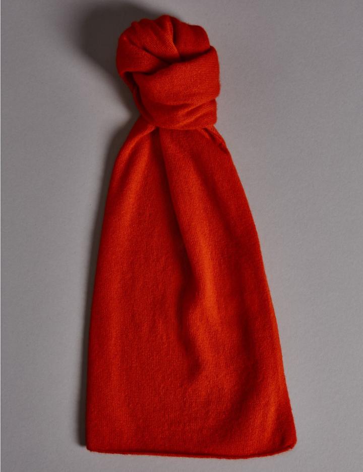 Marks & Spencer Pure Cashmere Scarf Poppy