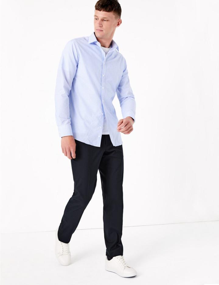 Marks & Spencer Slim Fit Trousers With Stretch