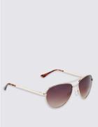 Marks & Spencer Classic Aviator Sunglasses Brown