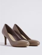 Marks & Spencer Leather Stiletto Court Shoes With Insolia&reg; Mink