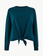Marks & Spencer Knot Front Sweatshirt Midnight