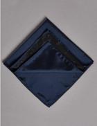 Marks & Spencer Pure Silk Tie Made With Swarovski&reg; Elements Navy