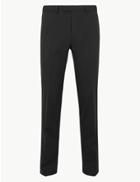 Marks & Spencer Slim Fit Stretch Trousers Black
